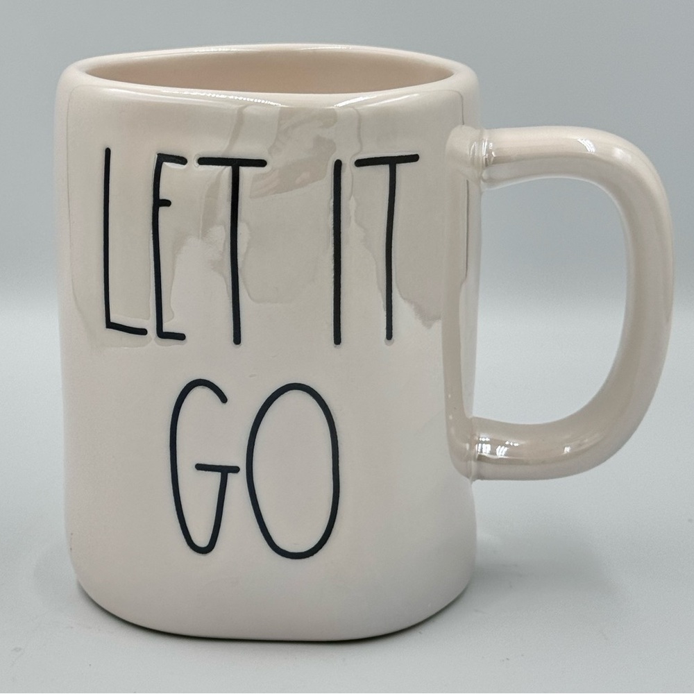 Rae Dunn Disney Frozen “LET IT GO” Elsa Iridescent Double Sided Mug - Picture 2 of 9
